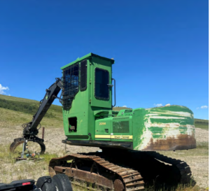 2006 JD 2054 log loader 6